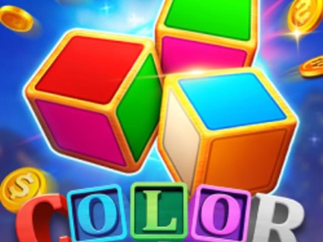 JILI Color Game artwork, showing the coloured dice blocks and Color logo